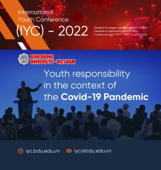 Hội thảo Sinh viên quốc tế năm 2022 - Trách nhiệm của tuổi trẻ trong bối cảnh đại dịch Covid-19