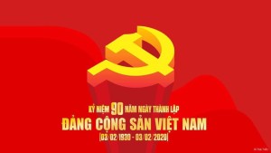 90 năm đất nước đi lên dưới lá cờ vẻ vang của Đảng