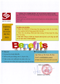 Cty TNHH Quoc Te Waytex Viet Nam Tuyen Dung 001
