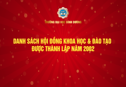 DANH SACH HOI DONG KHOA HOC DAO TAO DUOC THANH LAP NAM 2002