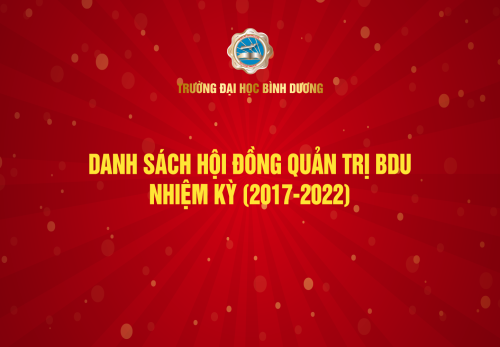 DANH SACH HOI DONG QUAN TRI BDU 2022