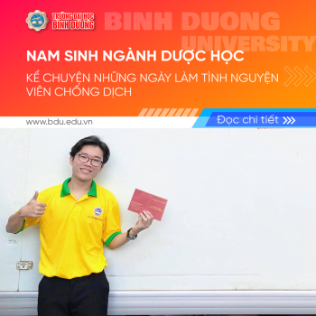Nam sinh ngành Dược kể chuyện những ngày làm tình nguyện viên chống dịch