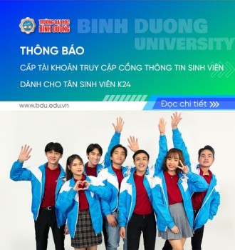 Cấp tài khoản truy cập Cổng thông tin sinh viên dành cho tân sinh viên