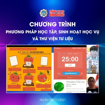 Chương trình “Phương pháp học tập, sinh hoạt học vụ và thư viên tư liệu"