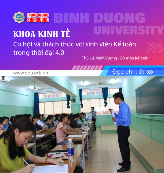 Cơ hội và thách thức với sinh viên kế toán trong thời đại 4.0