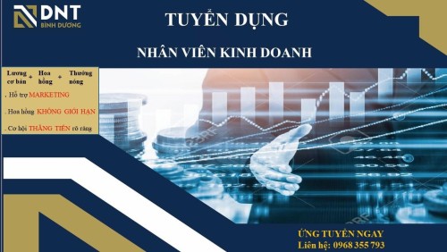 CÔNG TY CP DOANH NHÂN TRẺ BÌNH DƯƠNG TUYỂN DỤNG NHÂN VIÊN KINH DOANH