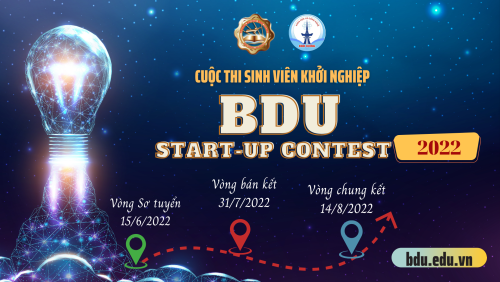 Cuộc thi sinh viên khởi nghiệp 2022 (BDU start – up contest 2022)