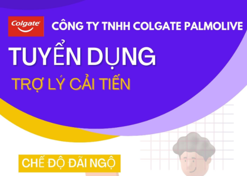 Công ty TNHH Colgate Palmolive tuyển dụng trợ lý cải tiến