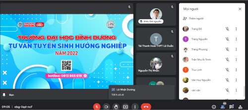 Tư vấn hướng nghiệp online cho học sinh Trường THPT Lê Duẩn