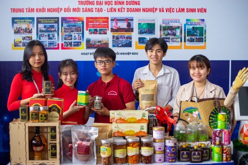 Trường Đại học Bình Dương tham gia Ngày hội khởi nghiệp đổi mới sáng tạo quốc gia - Techfest Vietnam năm 2022