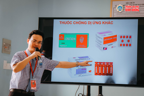 Sinh viên được trang bị kiến thức về thuốc