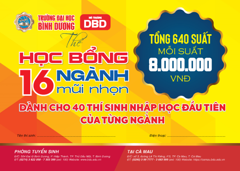 Tặng 640 suất học bổng cho thí sinh nhập học sớm