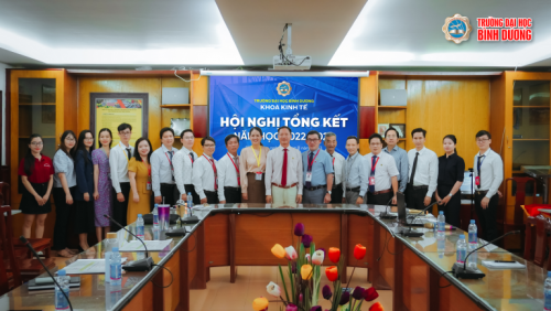 Khoa Kinh tế tổ chức thành công Hội nghị Tổng kết năm học 2022 -2023