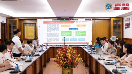 05 chương trình đào tạo của Trường Đại học Bình Dương được công nhận đạt chuẩn chất lượng giáo dục