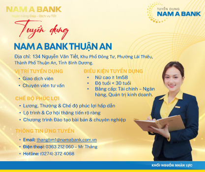 ngan hang Nam A   Poster TD 2025 P KT