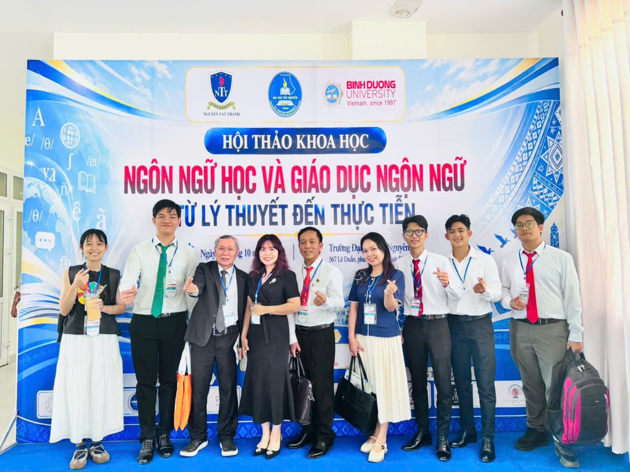 Đoàn Trường Đại học Bình Dương tại Hội thảo khoa học
