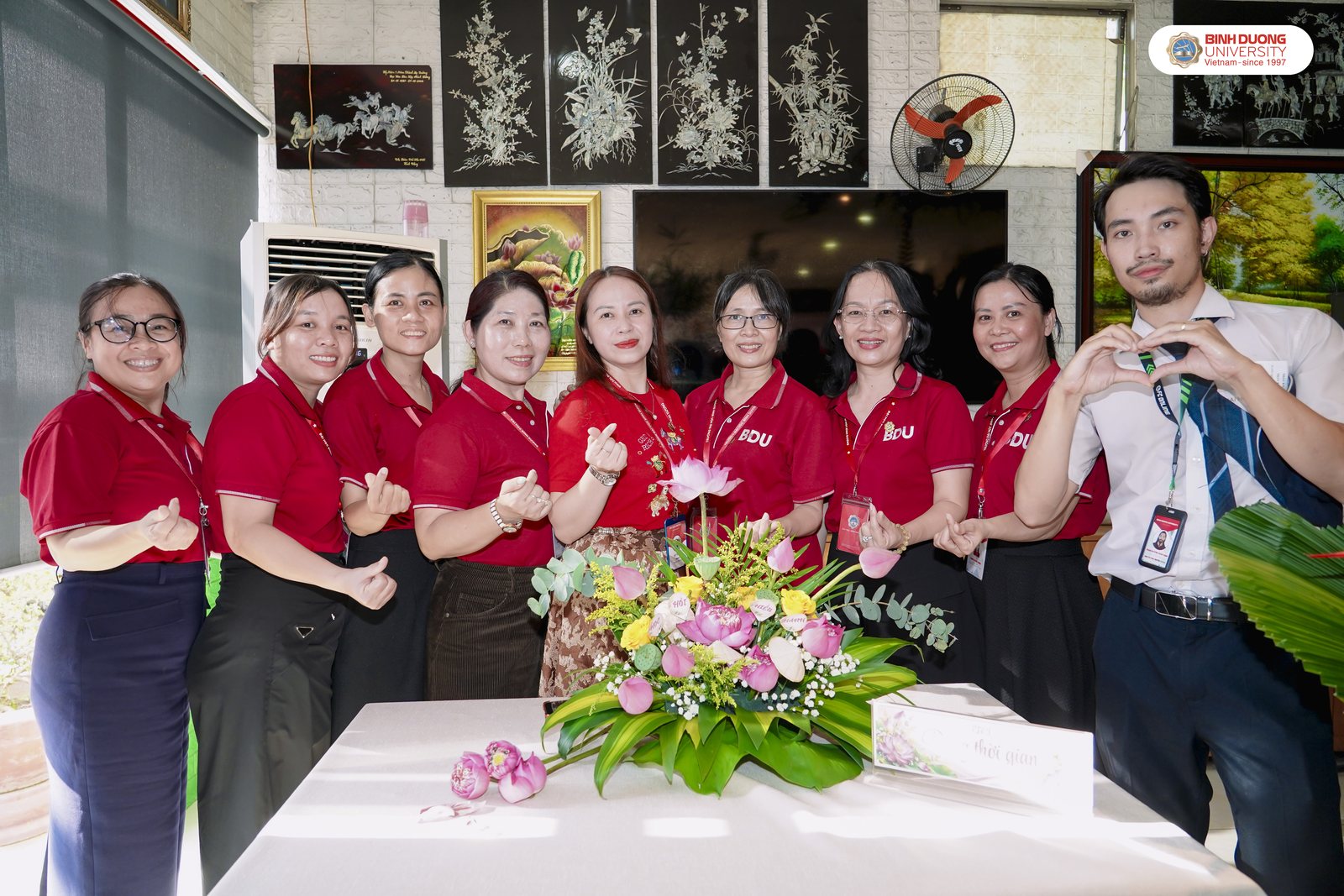 Ảnh Hội thi Cắm hoa 20/10