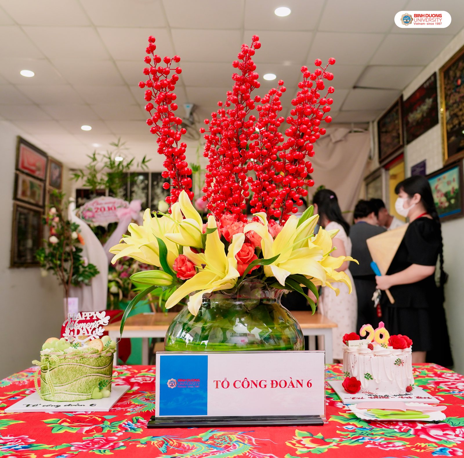 Ảnh Hội thi Cắm hoa 20/10