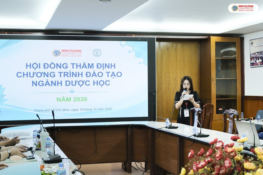 Thẩm định chương trình đào tạo ngành Dược học – Trường Đại học Bình Dương